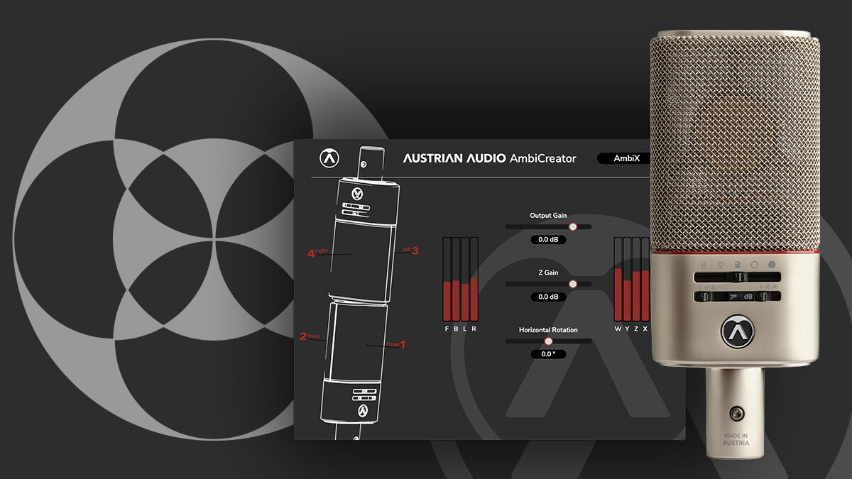 AmbiCreator – OC818でVR/360°音源を制作